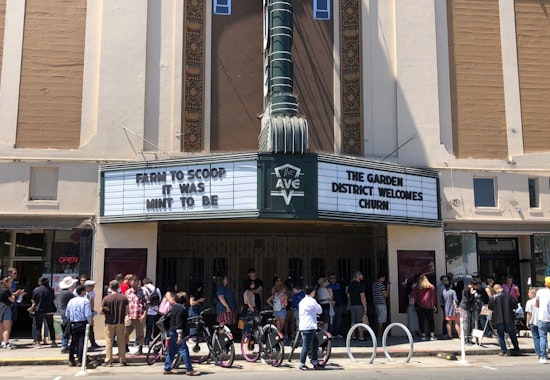 Crowds flock to debut of Portola's new Churn Urban Creamery
