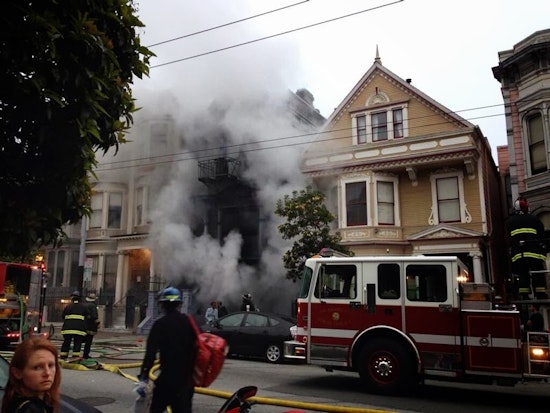 Fire On Haight Street