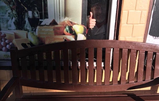 Brie'd: Supervisor Helps Restore Benches At Cole Valley Cheese Shop