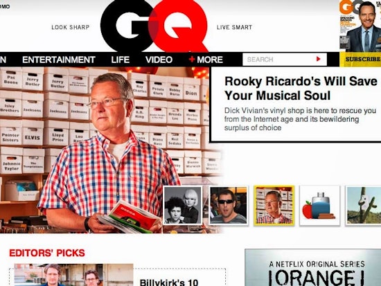 Dick Vivian Profiled By GQ
