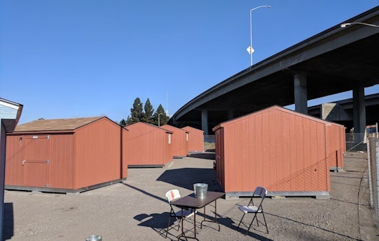 Oakland Opens Sheds To House Homeless Near Downtown