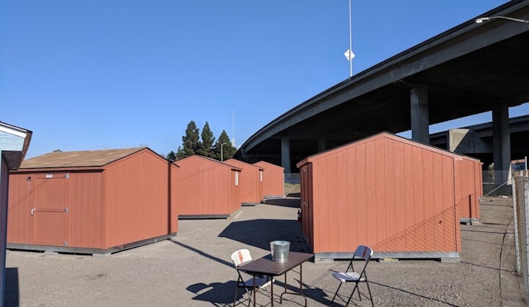 Oakland Opens Sheds To House Homeless Near Downtown