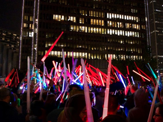 SF Weekend: Ugly Sweater Pub Crawl, Silent Skate Party, Ghirardelli Square Menorah, More