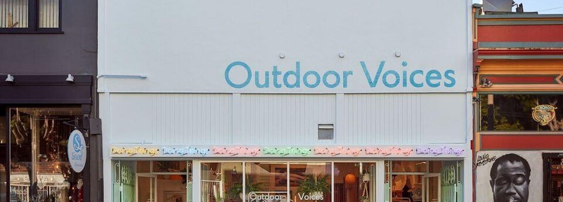 Athleisure Brand 'Outdoor Voices' Opens In Hayes Valley