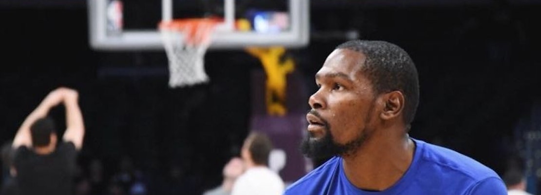 Durant Leads Warriors To 112-97 Victory Over Mavericks