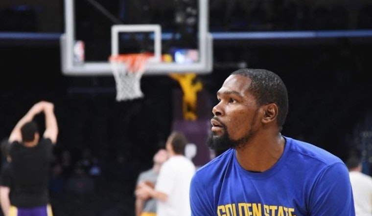 Durant Leads Warriors To 112-97 Victory Over Mavericks