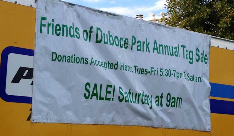 Duboce Park Tag Sale Saturday