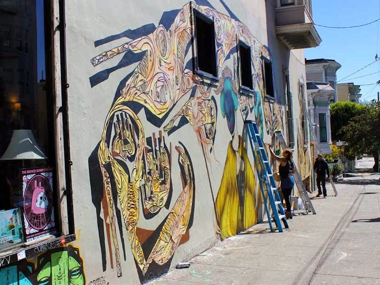 New Mural at Haight and Steiner