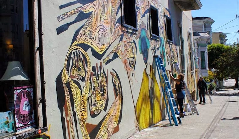 New Mural at Haight and Steiner