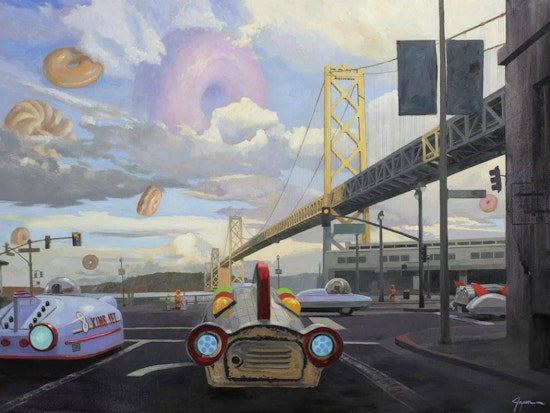 Robots, Doughnuts & Wine: 'SF Mercantile' Hosting Artist Eric Joyner Tonight