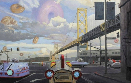 Robots, Doughnuts & Wine: 'SF Mercantile' Hosting Artist Eric Joyner Tonight