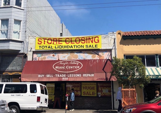 Haight Ashbury Music Center to close for good, just shy of its 40th anniversary