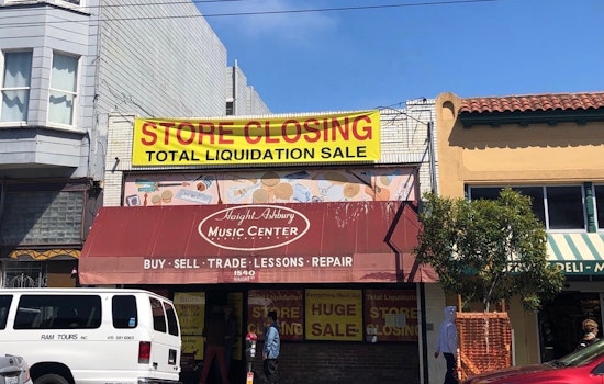 Haight Ashbury Music Center to close for good, just shy of its 40th anniversary