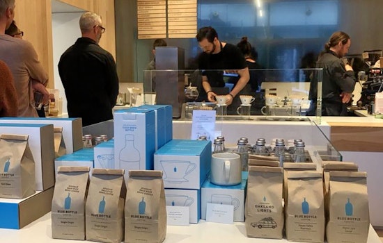 FiDi's Newest 'Blue Bottle Coffee' Makes Its Debut