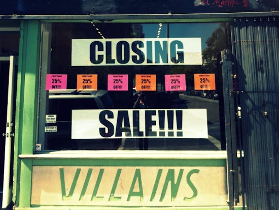 Villains Says Goodbye to Haight