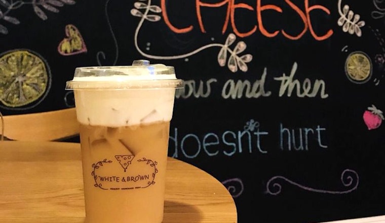 'White And Brown' Brings Cheese Foam Drinks To Koreatown