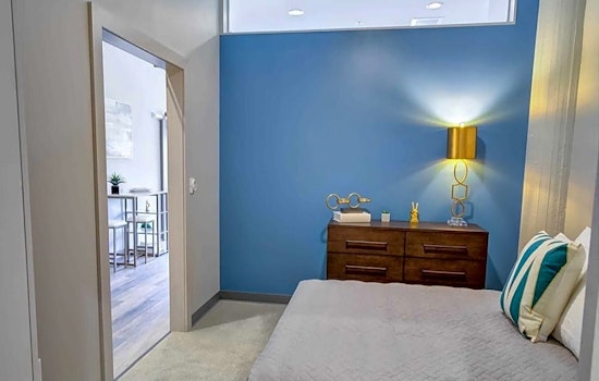 What will $1,100 rent you in Downtown West, right now?