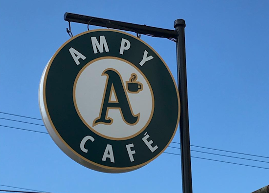 Comedian Spots Cuban Café Using Oakland A's Logo