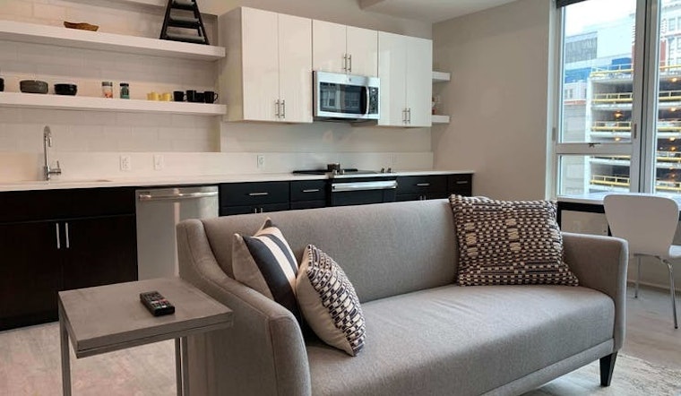 What apartments will $1,700 rent you in Central Business District, this month?