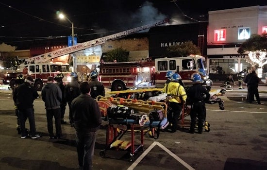 3-Alarm Fire Damages Multiple West Portal Businesses