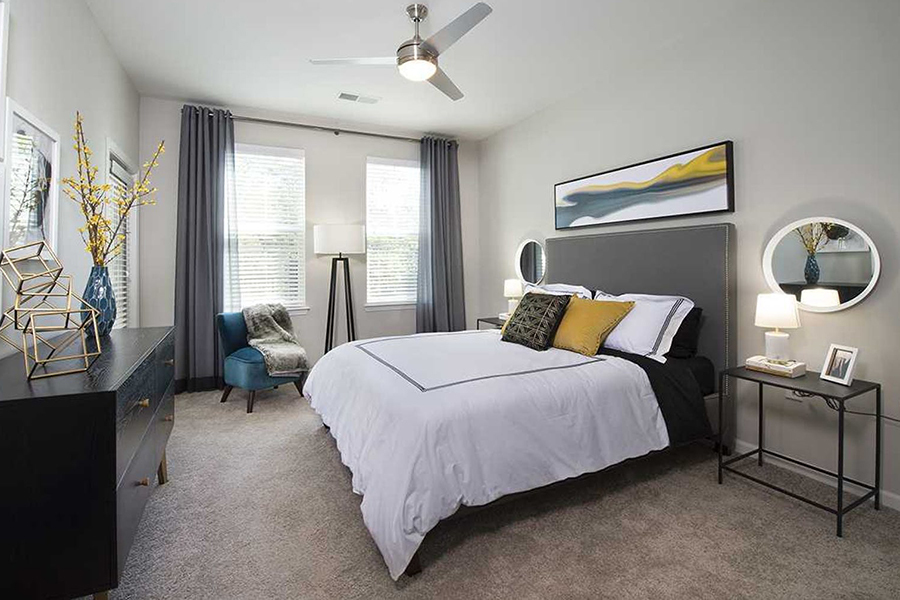 What apartments will 1,900 rent you in Ballantyne West, this month?