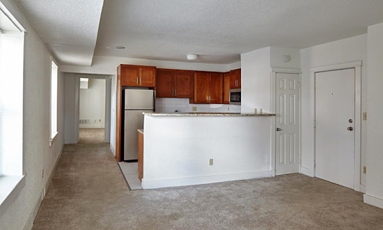 What apartments will $1,100 rent you in Central Hyde Park, this month?