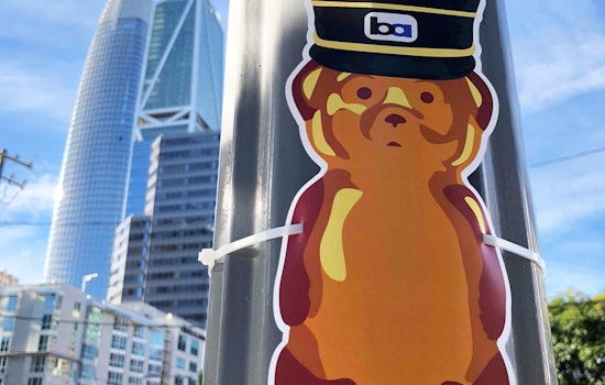 Street Artist 'Sign-Bombs' Downtown Neighborhoods With 450 'Honey Bears'