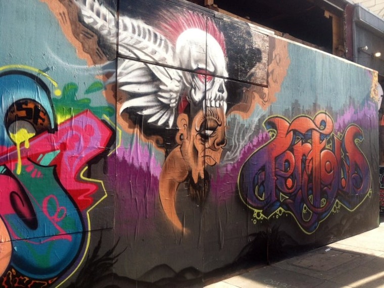Mural at Second Act