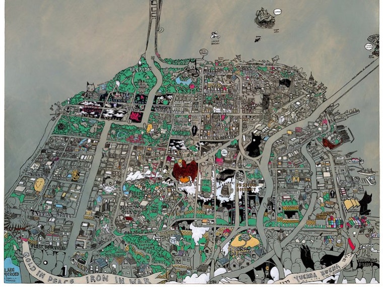 Secret Histories Map