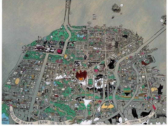 Secret Histories Map