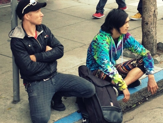 Ruckus on Haight Street