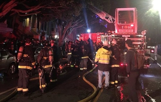 Fire Displaces 5 From Two Alamo Square Homes [Updated]