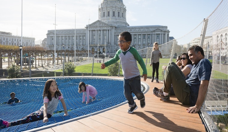 Renovated Civic Center Playgrounds Open On Valentine's Day