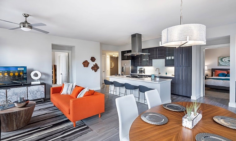 What apartments will $2,300 rent you in Downtown this month?