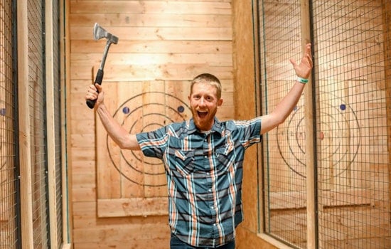 New axe throwing spot Blade & Timber now open in the Power and Light District