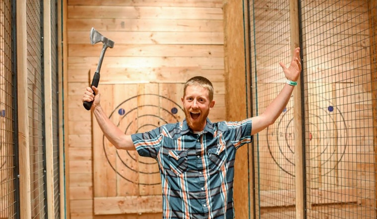 New axe throwing spot Blade & Timber now open in the Power and Light District