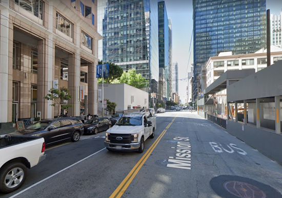 37-year-old pedestrian suffers serious injuries in collision near Salesforce Transit Center