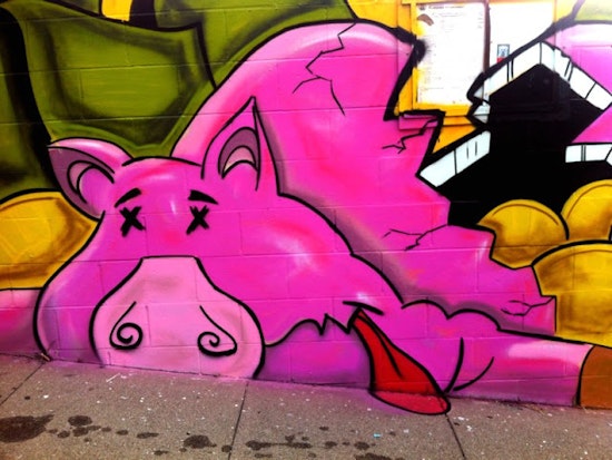 New Mural on Buchanan