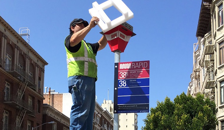 SFMTA To Install New Bus Stop Signage, Lighting