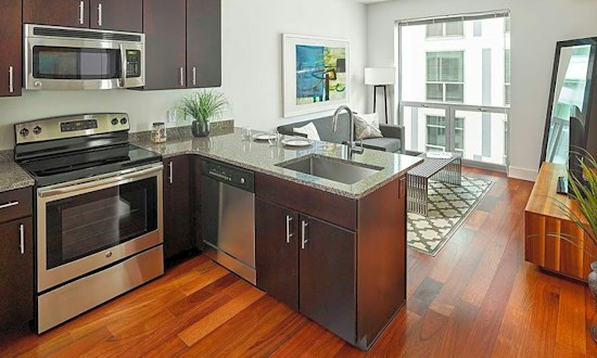 What apartments will $2,200 rent you in Rittenhouse, this month?
