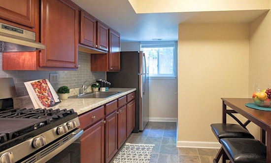 What apartments will $1,100 rent you in Bayside, today?