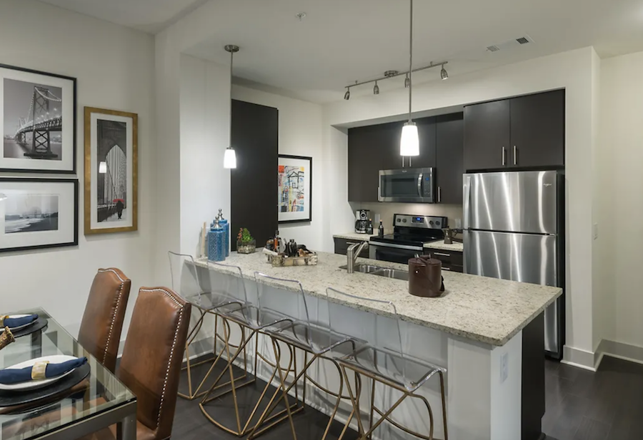 What apartments will 3,200 rent you in Waverly, this month?