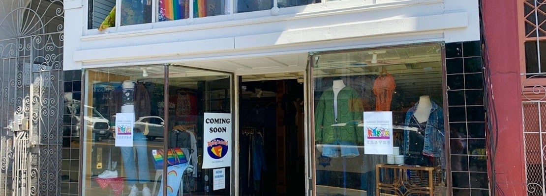 Vintage pop-up opens in future falafel space on Castro Street