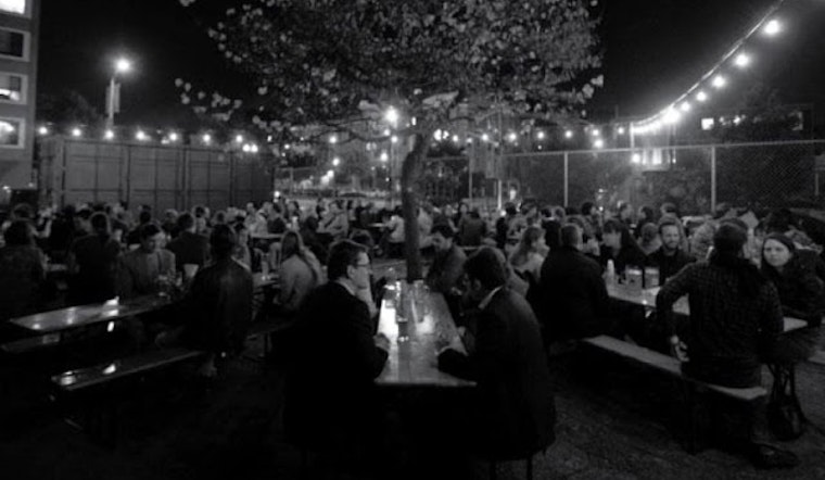 Eggs Near Kegs: Fundraiser at Biergarten on Saturday