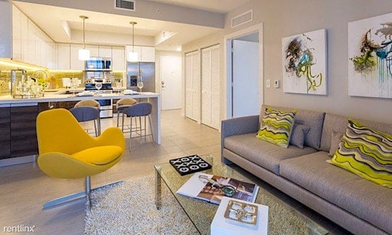 What apartments will $2,500 rent you in Brickell, right now?