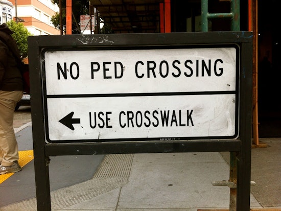 Crosswalks in Hayes Valley: A Threesome We Could Do Without