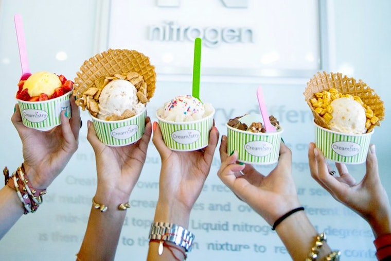'Creamistry' Brings Ice Cream & Frozen Yogurt To Memorial
