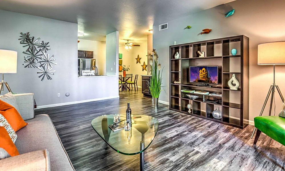 What apartments will 1,300 rent you in Gibson Springs, this month?