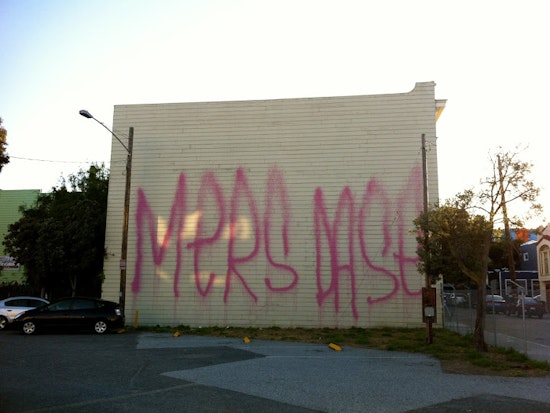A Giant Vandal Leaves Their Mark