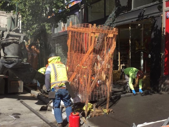 Sparkle sidewalks and pedestrian bridges: An Upper Haight construction update